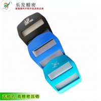 精美壓鑄鋁合金皮帶扣無砂孔可氧化定制