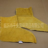 廠家直銷牛皮二層短護腳腳蓋勞保用品防護