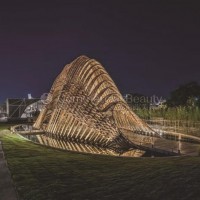 竹跡館 藝術裝置 景觀裝置 大型創意裝置 景觀雕塑