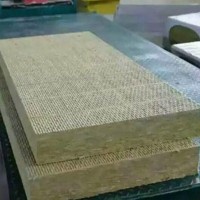 外墻保溫巖棉板 110厚巖棉防火保溫板 a級(jí)防水復(fù)合巖棉板