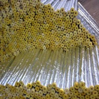 阻燃保溫隔熱防水工程巖棉管耐高溫防潮復合鋁箔高密度巖棉管