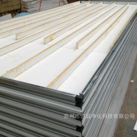 供應夾芯彩鋼板50mm手工中空玻鎂板芯凈化板 泡沫保溫隔熱板