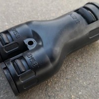 尼龍波紋管三通接頭塑料波紋軟管等徑橡膠接頭異徑變徑浪管轉接頭