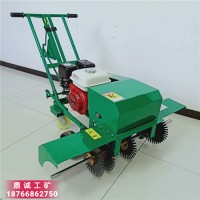 湖北鄂州小型汽油草坪劃線機 天然草皮切線機 百慕大草坪畫線機