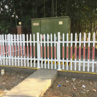 塑鋼護欄小區花園水漫庭pvc圍擋隔離圍墻護欄庭院