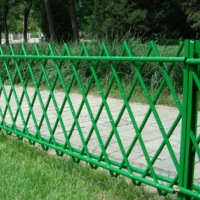 綠色安全護欄 別墅園林仿竹護欄 新農村菜地護欄