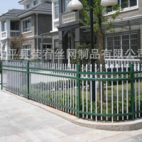小區圍欄鐵藝圍墻護欄院墻鋅鋼護欄學校隔離鋅鋼防護圍欄