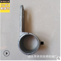 臨邊防護欄配件扣件樓梯扶手淘氣堡扣件淘氣堡配件連接件拐角四通