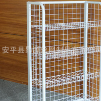 超市網格架小飾品掛架 泡面置物架格子展示鐵藝貨架