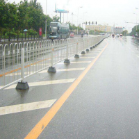 道路京式護欄 U型道路護欄 城市交通道路安全護欄