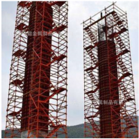 橋梁建筑安全爬梯 路橋施工安全梯籠 箱式安全爬梯價格