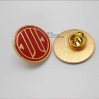 中信銀行LOGO徽章、烤漆滴膠襟章、金屬胸徽生產(chǎn)