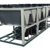 風冷工業螺桿冷凍機組-橡塑冷水機-塑膠冷水機