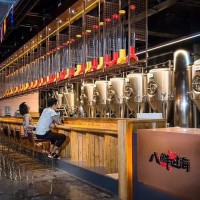 重慶火鍋店精釀啤酒設備 1000升啤酒設備 釀酒設備廠家