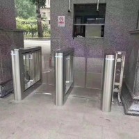武漢不銹鋼擺閘 小區門禁擺閘