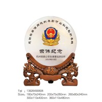 從警紀念退伍軍人紀念品退休紀念品免費刻字老兵聚會送戰友紀念