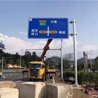 重慶@交通道路標志桿-「銀昊交通」熱鍍鋅*噴塑公路標志桿價格