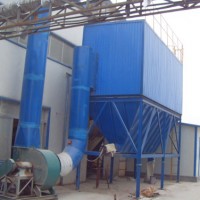 內蒙古單機脈沖除塵器/河北博百環保設備加工反吹風布袋除塵器
