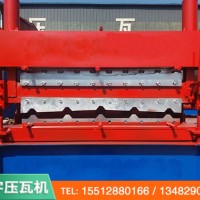 山東彩鋼雙層壓瓦機生產廠家_震宇壓瓦機加工920雙層壓瓦機