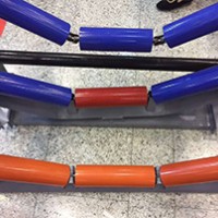陜西調(diào)心托輥制造廠家-河北躍興廠家訂制托輥