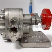 內蒙古不銹鋼齒輪油泵批發/泊頭特種泵閥廠家零售全不銹鋼齒輪泵