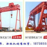 山西長治龍門吊出租廠家發往中鐵五局60噸80噸門機