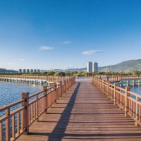 九江防腐木護欄廠家 戶外景區公園欄桿護欄庭院小木橋上門安裝