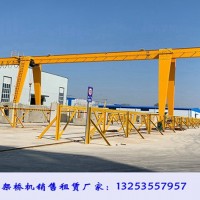 江蘇鎮江龍門吊租賃廠家發往蘇州5噸10噸門機