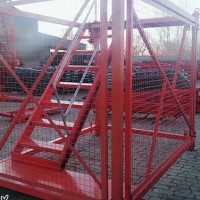 安全梯籠供應「合新建筑」施工爬梯/香蕉式爬梯規格@天津
