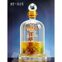 廣東工藝酒瓶加工公司~宏藝玻璃制品廠價銷售紅酒酒瓶