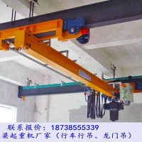 廣東潮州單梁橋式起重機廠家5噸8米跨懸掛起重機