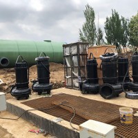 內蒙古一體化提升泵/河北妍博環保公司定做地埋式一體化預制泵站