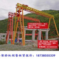 山東聊城龍門吊租賃公司180T提梁機發貨濱州