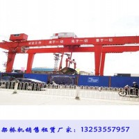 廣東肇慶龍門吊租賃公司25噸門式起重機功率問題