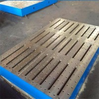 鉗工鑄鐵平臺 帶支架鉗工平板 鉗工工作臺 北重生產鑄造廠家