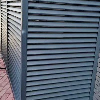任丘空調外機鋁合金百葉窗廠家，河北雙盾門業