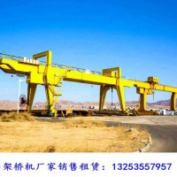 云南紅河龍門吊租賃公司雙梁門機操作要點