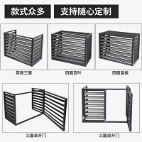 河北金晟源金屬門窗,滄州任丘鋁合金空調外機罩廠家