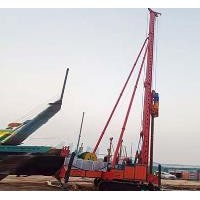 上海長螺旋樁機(jī)/鼎峰工程公司定制12米長螺旋鉆機(jī)