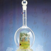 河間工藝玻璃酒瓶企業(yè)_宏藝玻璃制品廠家直營(yíng)內(nèi)畫酒瓶