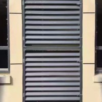 商場通風鋁合金百葉窗河北任丘生產廠家