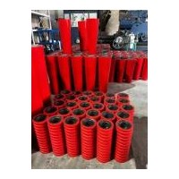 陜西輸送機(jī)托輥加工廠家_河北躍興廠家訂購(gòu)錐形調(diào)心托輥