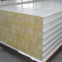 彩鋼巖棉復合板耐火隔熱板廠家報價