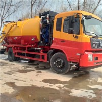 山東疏通15立方清洗吸污車大型高壓清洗+吸污一體車價格