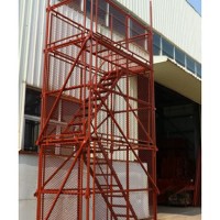 安全爬梯廠家-「合新建材」施工爬梯/加工棚批發@寧夏銀川