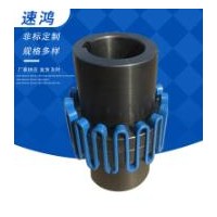 河南蛇形彈簧聯軸器-速鴻機械廠定做JS10型蛇形簧型聯軸器