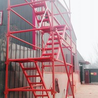 香蕉式安全爬梯供應-「合新建材」施工梯籠出售@山西太原